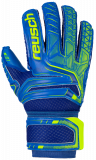 Reusch Attrakt S1 Finger Support Junior 5072230 4949 blue yellow front